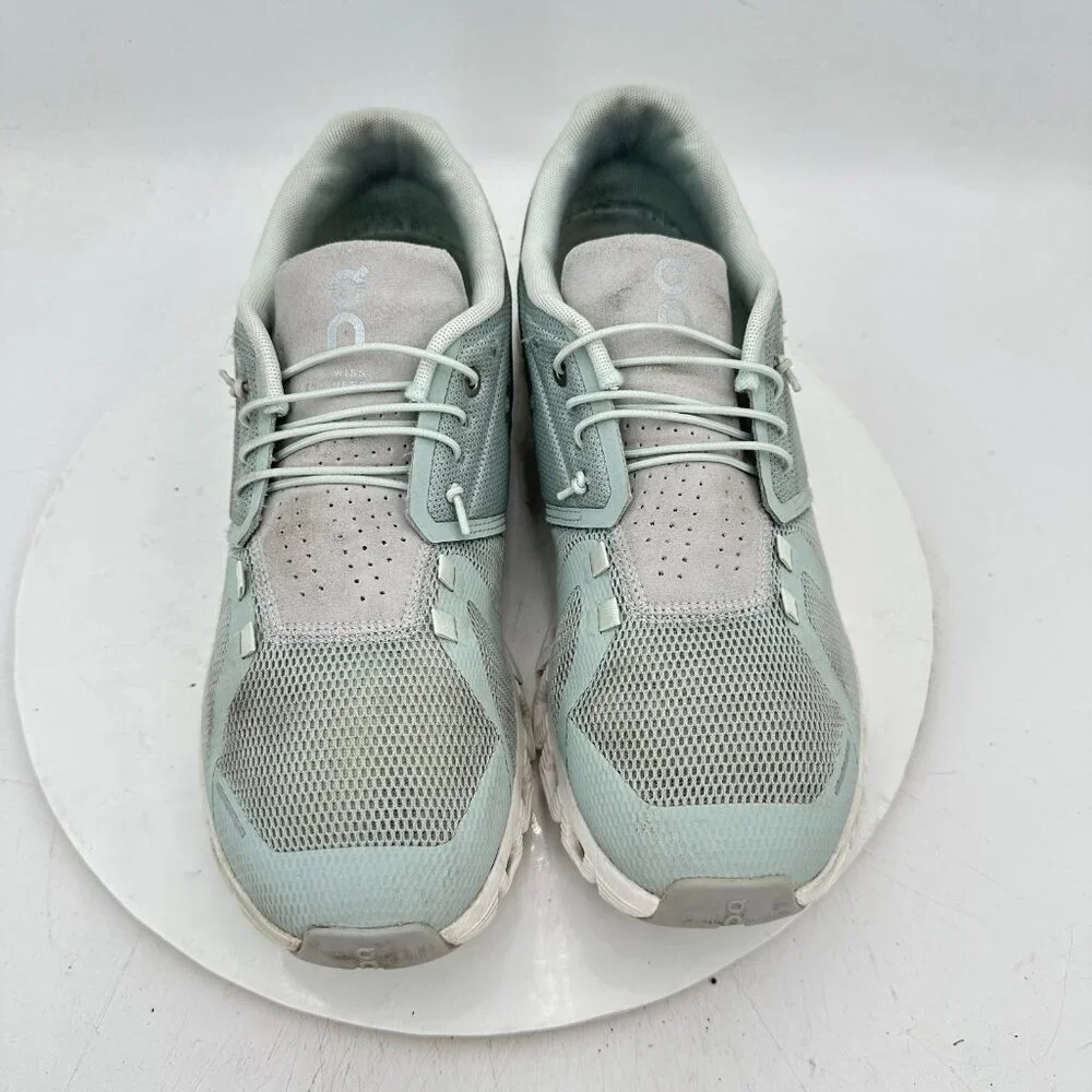 On Cloud 5 Swiss Engineering Men Size 10 59.98024 Glacier Grey Running Shoes - Picture 3 of 11